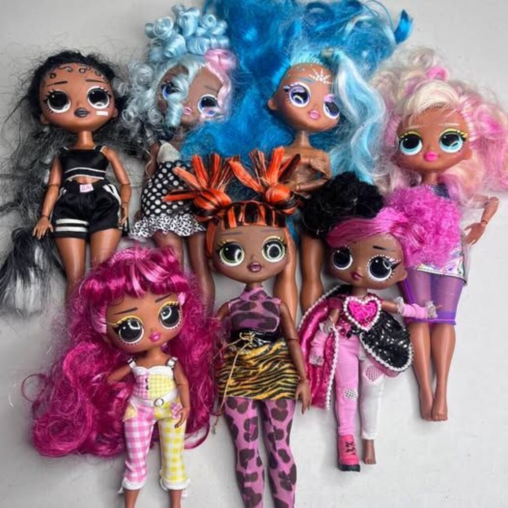 L.O.L. Surprise! O.M.G. Fashion Doll Lot of 7